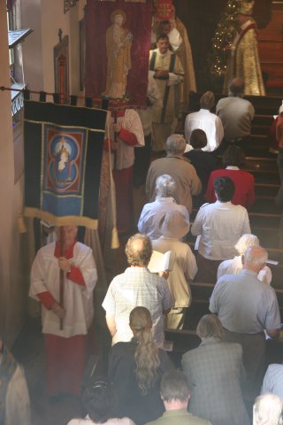 Banners in procession