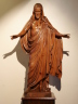 Wooden statue of Jesus