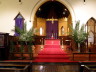 The Sanctuary decorated for Palm Sunday