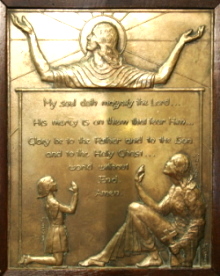 Meszaros bronze of the Magnificat