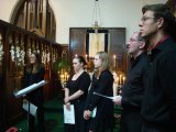 Singing from the Handfield chapel